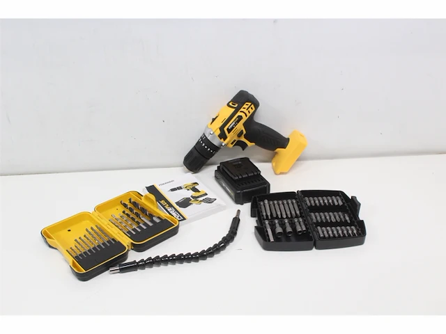 Powerplus accu klopboormachine powx00840-3 in 1 20 v incl. 2 accu's 2.0 ah en 1 lader 53 accessoires - afbeelding 4 van  4