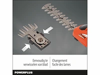 Powerplus dual power accuheggenschaar/grasschaar powdpg75300 20 v, zonder accu en lader - afbeelding 3 van  6