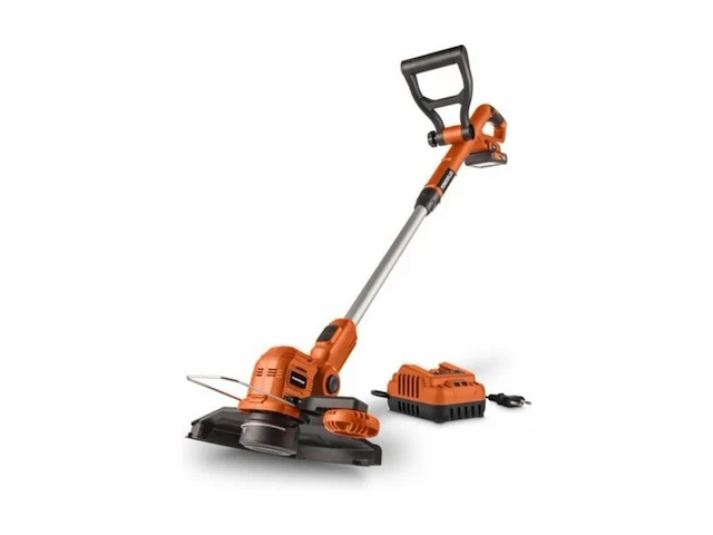 Powerplus dual power garden powdpg75421 20 v geborsteld grastrimmer 20v 260mm incl. batterij 20v 2.0ah en lader - afbeelding 1 van  4