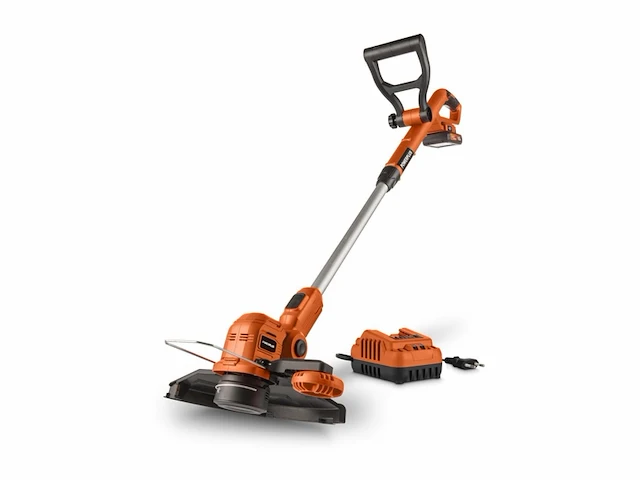 Powerplus dual power garden powdpg75421 20 v geborsteld grastrimmer 20v 260mm incl. batterij 20v 2.0ah en lader - afbeelding 4 van  4