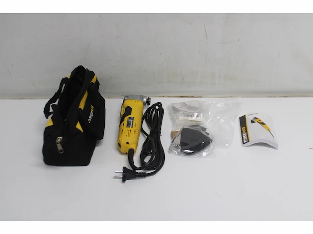 Powerplus oscillerende multitool powx1348 450w met 35 acc. gereedschap set - afbeelding 2 van  2