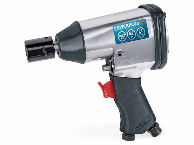 Powerplus pneumatische slagmoersleutel powair001 1/2 63 bar en 7000 tpm - afbeelding 1 van  3
