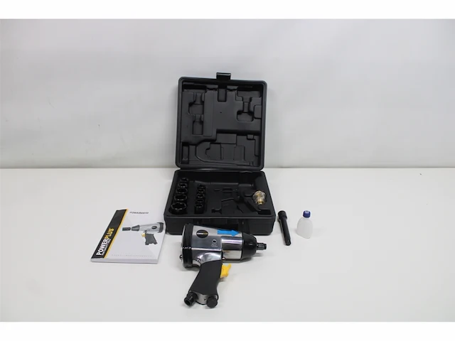 Powerplus pneumatische slagmoersleutel powair001 1/2 63 bar en 7000 tpm - afbeelding 3 van  3