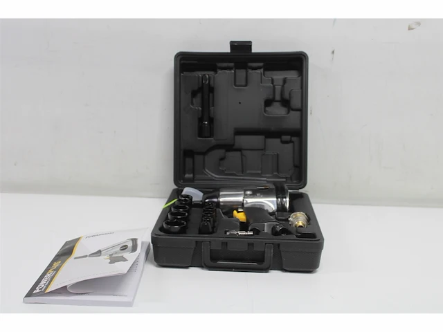 Powerplus pneumatische slagmoersleutel powair0010 - luchtgedreven moersleutel van 1/2, 6,3 bar en 7000 tpm - afbeelding 2 van  3