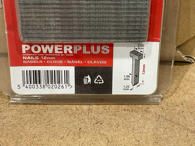 Powerplus pow735n12 tacker nagels 12 mm (40x) - afbeelding 6 van  6