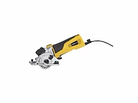 Powerplus powx1365mb minicirkelzaag 600w gereedschap 89mm laser verstekbasis met 3 acc - afbeelding 2 van  4