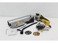Powerplus powx1365mb minicirkelzaag 600w gereedschap 89mm laser verstekbasis met 3 acc - afbeelding 3 van  4