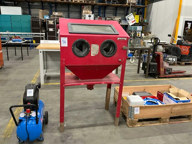 Powerplus tools pp-t 0007/c straalcabine - afbeelding 2 van  6