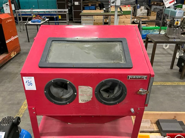 Powerplus tools pp-t 0007/c straalcabine - afbeelding 3 van  6
