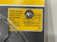Powerplus x055a zaagblad 210 mm (25x) - afbeelding 4 van  5