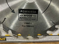 Powerplus x055a zaagblad 210 mm (25x) - afbeelding 5 van  5