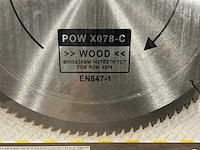 Powerplus x078c zaagblad 315 mm (5x) - afbeelding 5 van  6