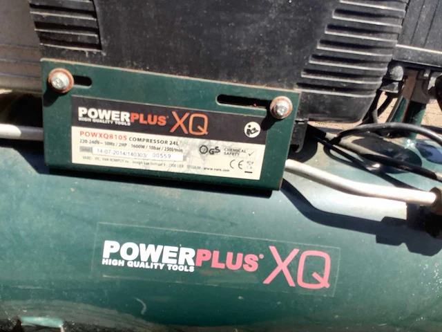 Powerplus x8105 hogedrukcompressor - afbeelding 4 van  4