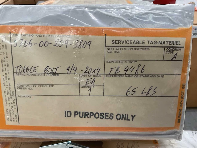 Powers industrial toggle bolt (1450x) - afbeelding 5 van  5