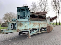 Powerscreen schudzeef 2 fracties, powertrack 800 mobiele zeefinstallatie