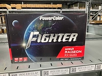 Powert color amd radeon rx 6600 videokaart - afbeelding 1 van  4