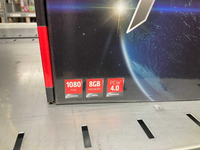 Powert color amd radeon rx 6600 videokaart - afbeelding 2 van  4