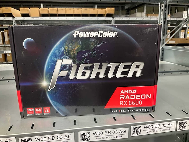 Powert color amd radeon rx 6600 videokaart - afbeelding 1 van  4