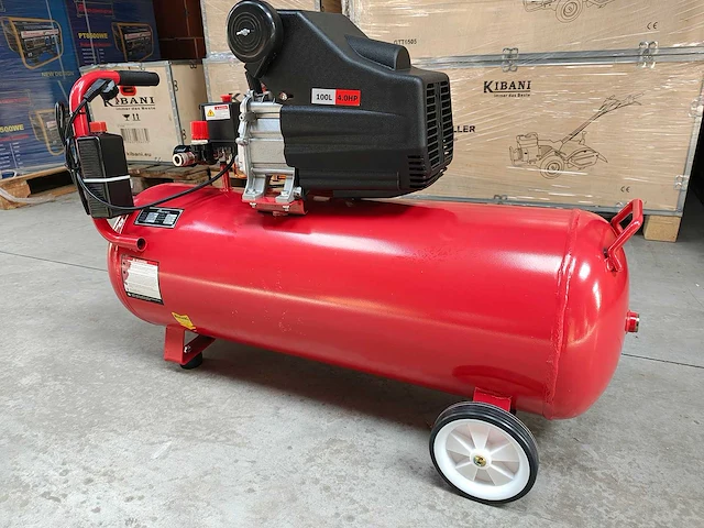 Powertech - 2024 - pt-100l - luchtcompressor - afbeelding 6 van  13