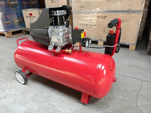 Powertech - 2024 - pt-100l - luchtcompressor - afbeelding 8 van  13