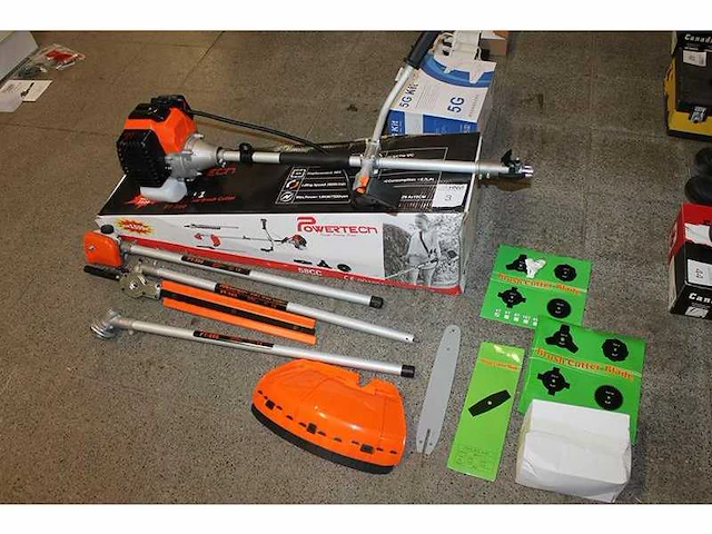 Powertech - multitool 8 in 1 benzine - afbeelding 2 van  5