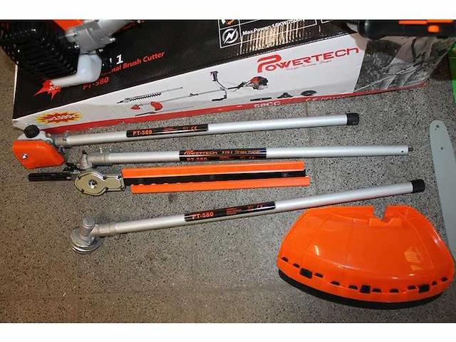 Powertech - multitool 8 in 1 benzine - afbeelding 4 van  5