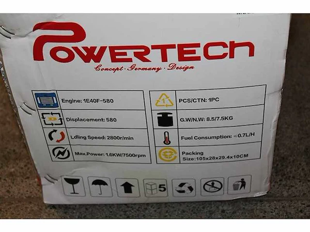 Powertech - multitool 8 in 1 benzine - afbeelding 5 van  5