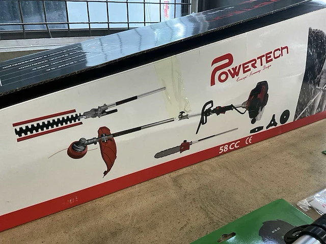 Powertech 58 cc bosmaaier 8 in 1 - afbeelding 4 van  8