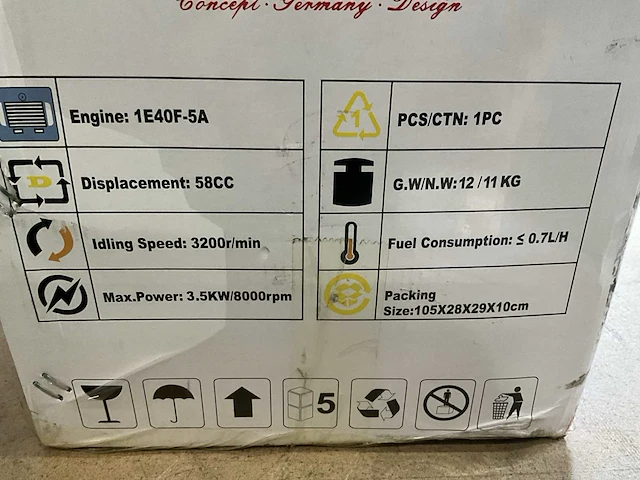 Powertech 58 cc bosmaaier 8 in 1 - afbeelding 5 van  8