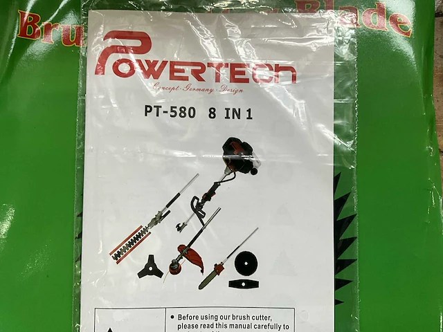 Powertech 58 cc bosmaaier 8 in 1 - afbeelding 8 van  8