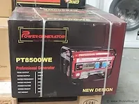 Powertech professionele benzine generator. pt8500 we. - afbeelding 1 van  1