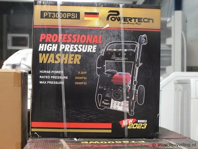 Powertech professionele benzine generator. pt8500 we. - afbeelding 1 van  1