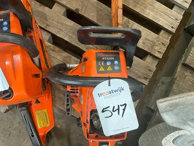 Powertech pt 5200 kettingzaag - afbeelding 3 van  3