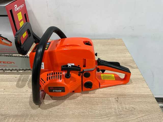 Powertech pt5200 kettingzaag - afbeelding 7 van  10