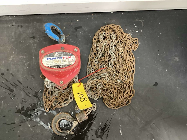 Powertools - handmatig - elektrische kettingtakel - afbeelding 1 van  2