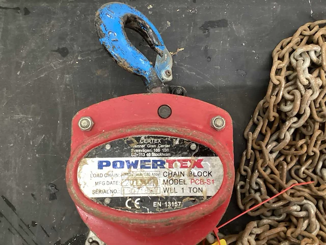 Powertools - handmatig - elektrische kettingtakel - afbeelding 2 van  2