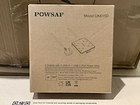 Powsaf uk615d stekkerdoos (390x) - afbeelding 3 van  5