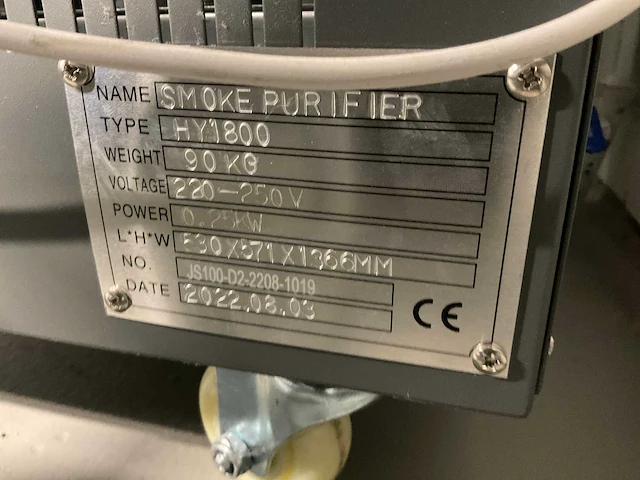 Pps - 2022 - digital printing powder machine : hy1500-2 / hy6900-4 printer / hy1800 smoke purifier / desktop opstelling - afbeelding 33 van  45