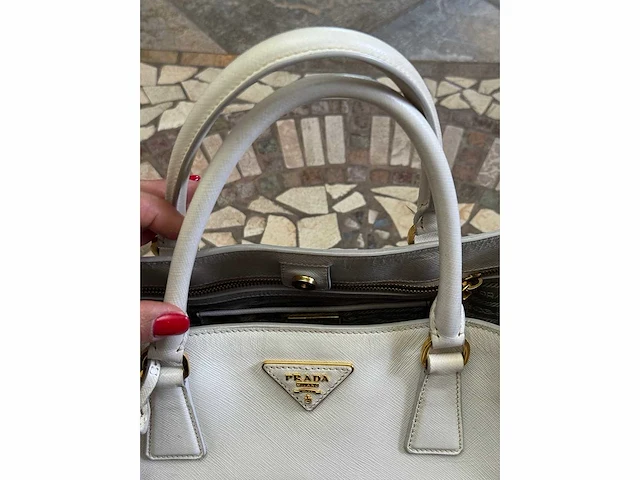 Prada - extra large - galleria - met certificaat echtheidskaart - afbeelding 4 van  16