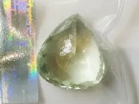 Prasiolite 72.01ct gra certified - afbeelding 2 van  8