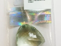 Prasiolite 72.01ct gra certified - afbeelding 2 van  3