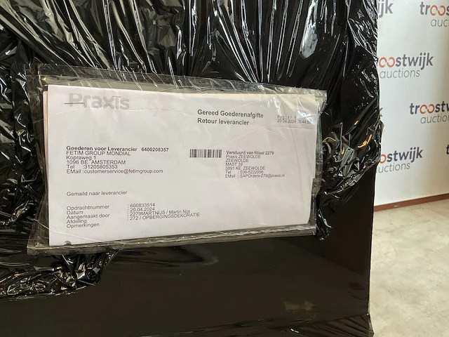 Praxis pallet retourgoederen (2x) - afbeelding 3 van  3