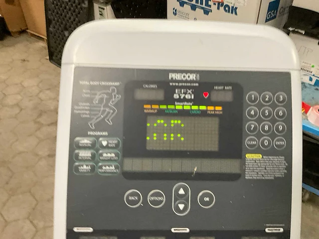 Precor efx576i crosstrainer - afbeelding 6 van  8