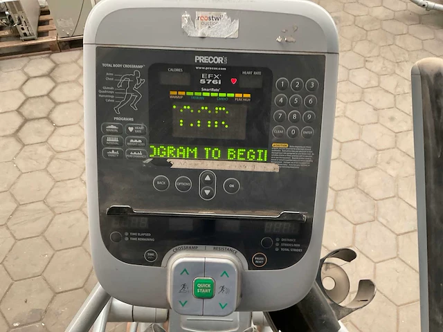 Precor efx576i crosstrainer - afbeelding 7 van  8