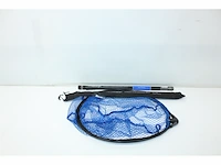 Predox streetfish kade schepnet set 380cm telescopisch blauw en zwart - afbeelding 2 van  2