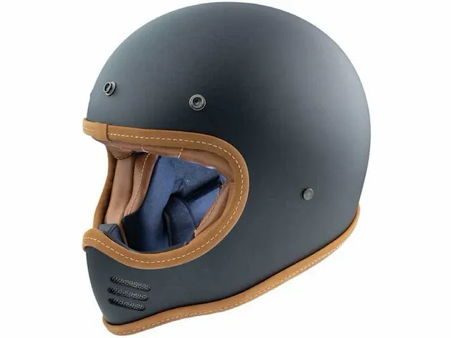 Premier vintage mx platinum ed. motorhelm (3x) - afbeelding 3 van  4