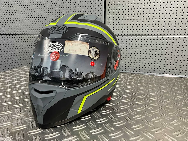 Premier vyrus motorhelm maat l - afbeelding 1 van  6