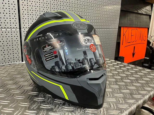 Premier vyrus motorhelm maat l - afbeelding 2 van  6