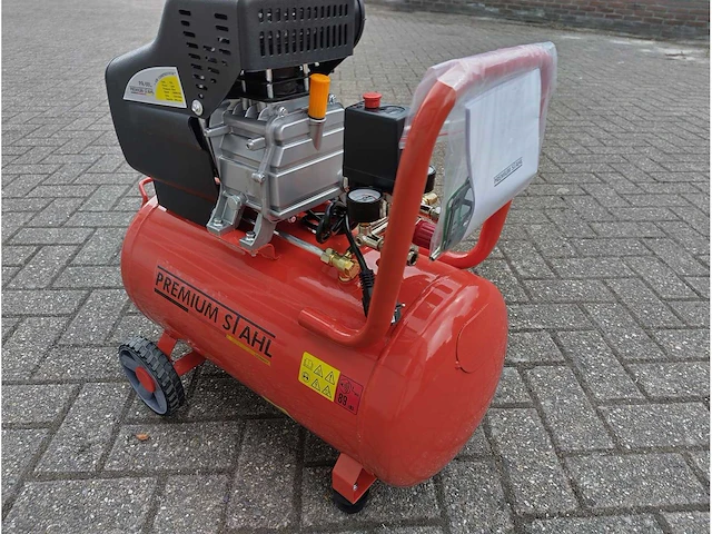 Premium stahl - 2024 - 50 liter oliegesmeerde compressor - afbeelding 4 van  8