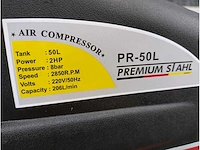 Premium stahl - 2024 - 50 liter oliegesmeerde compressor - afbeelding 5 van  8